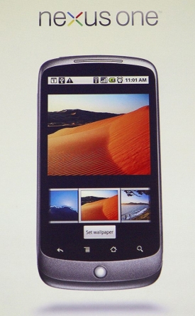 Nexus One má Google dostat na trh s mobilními telefony.